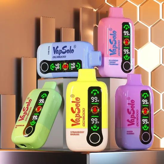 Vapsolo DG18000: De Ultieme Vape-Ervaring voor de Moderne Vaper