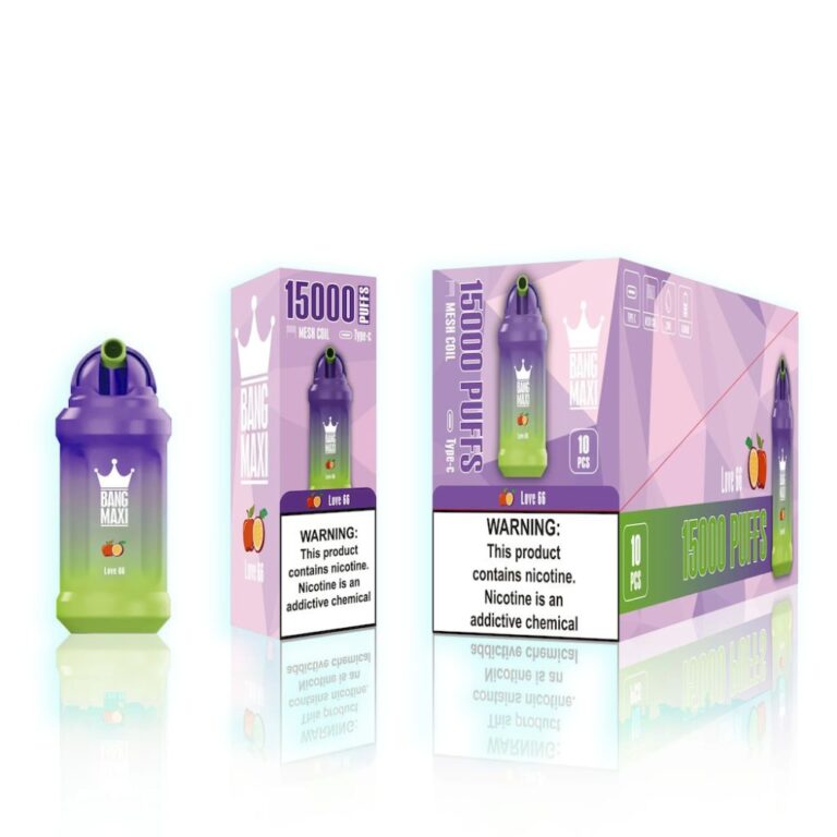 AIVONO BANG MAXI 15000: O Seu Companheiro Definitivo de Vapor! 